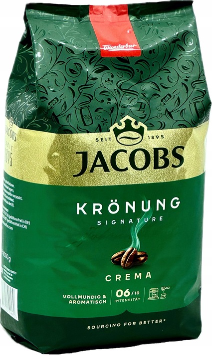 Kawa ziarnista JACOBS KRONUNG CREMA 1kg -IMPORT