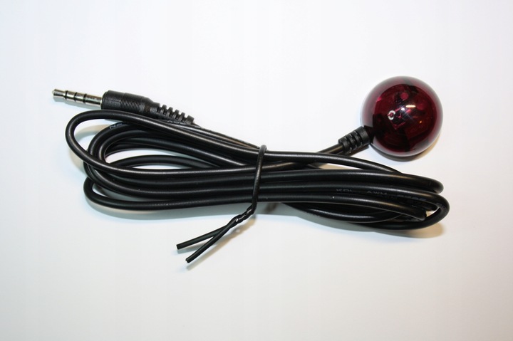 ZEWNĘTRZNY ODBIORNIK PODCZERWIENI IR SENSOR Z WTYKIEM JACK 4 PIN
