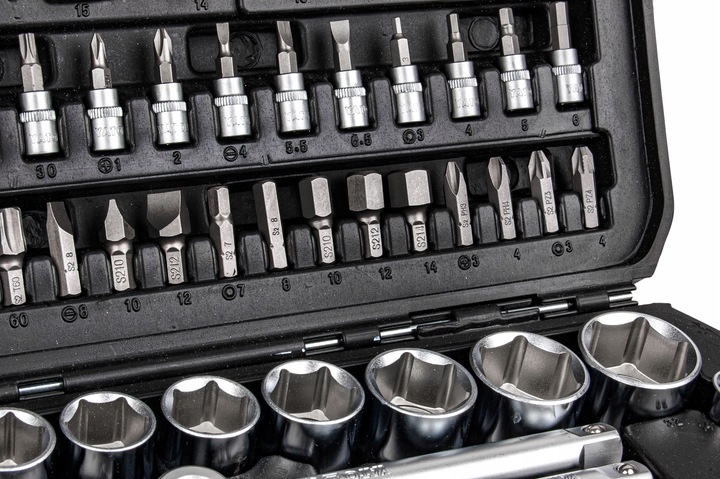 ZESTAW KLUCZY NASADOWYCH KLUCZE NASADOWE YATO 108