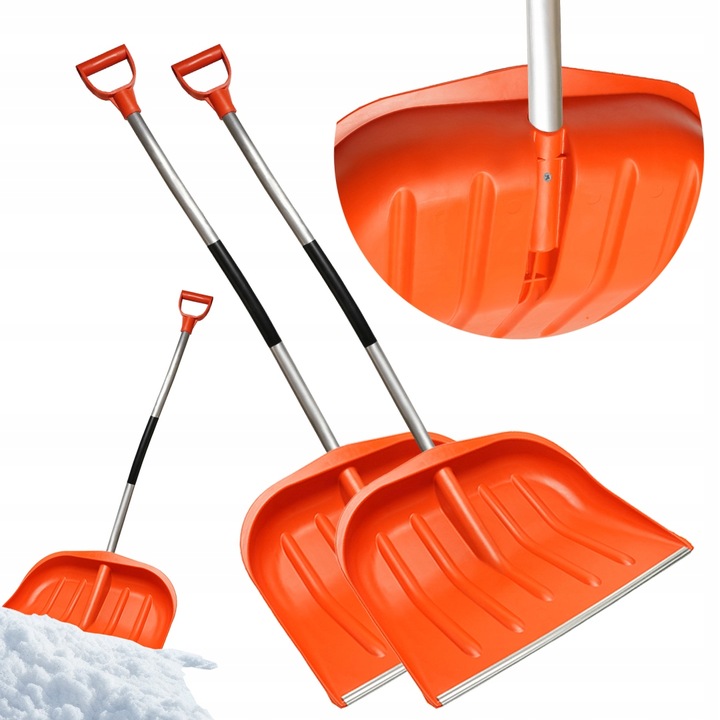 ŁOPATA ŚNIEGOWA profilowany trzonek MOCNA SZUFLA do śniegu