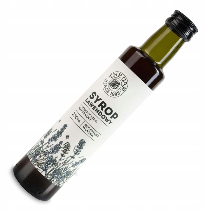 Syrop LAWENDOWY The Jar cukier trzcinowy 250ml