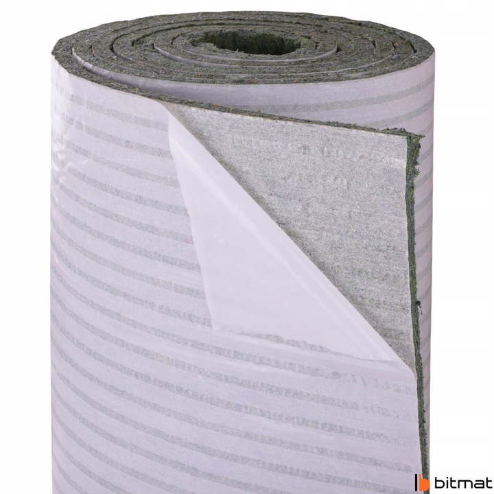 Mata filcowa wygłuszająca gruba 20mm do zabytkowych aut Bitmat Poroso