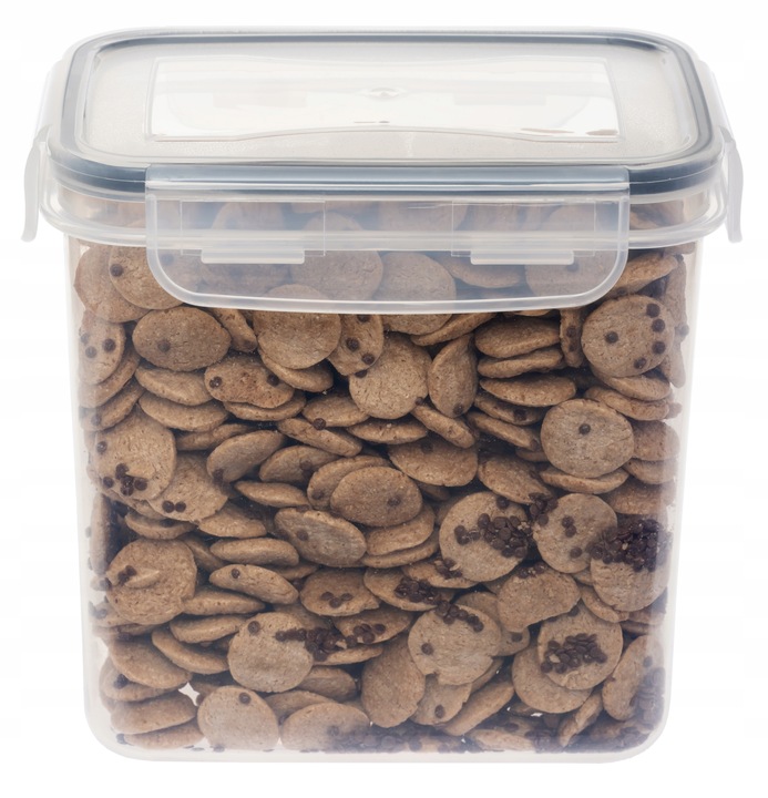 POJEMNIK SŁOIK PLASTIKOWY NA MAKARON KASZE PUDEŁKA NA ŻYWNOŚĆ 15 szt