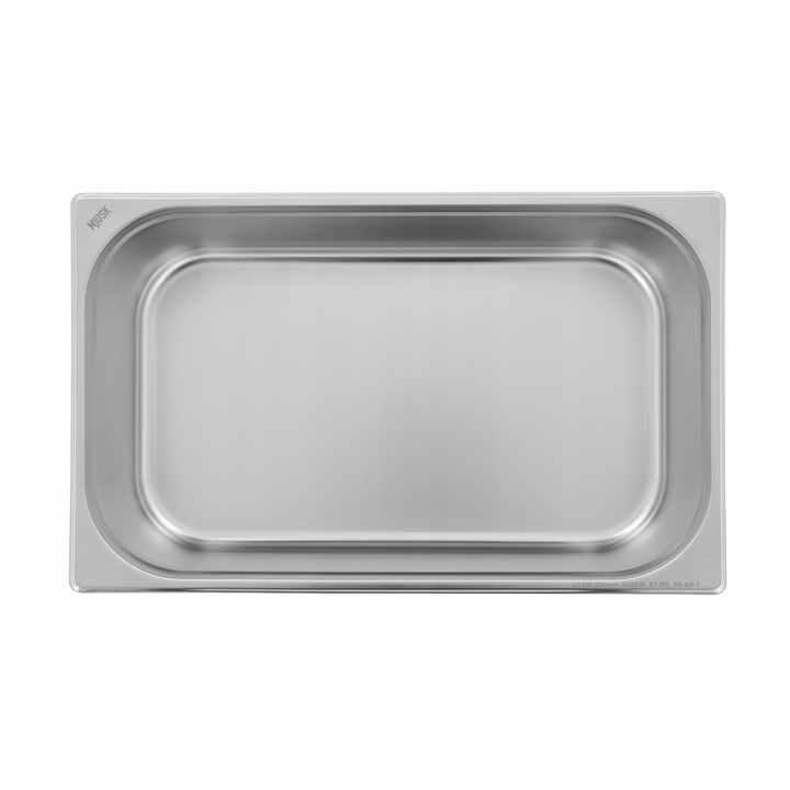 POJEMNIK GASTRONOMICZNY GN 1/1 200 mm STAL NIERDZEWNA 25.6 L MJUSK