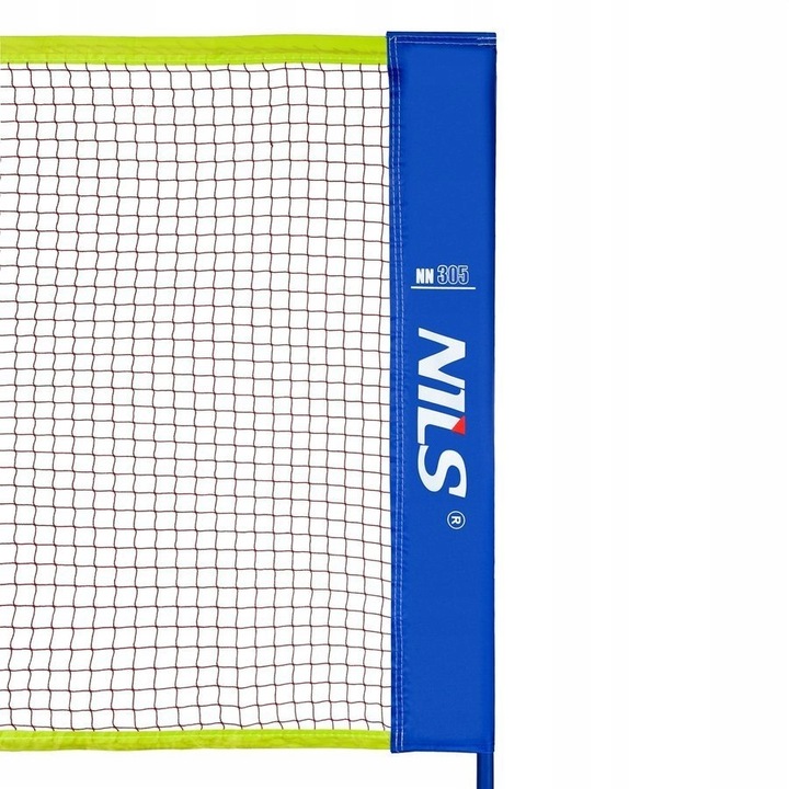 NILS Zestaw Siatka + Stelaż Do Gry Rekreacyjnej W Badmintona 305 cm