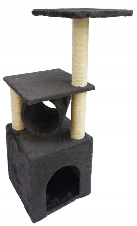 DRAPAK DLA KOTA WIEŻA LEGOWISKO do leżenia DOMEK Budka 4 Poziomy Tuba