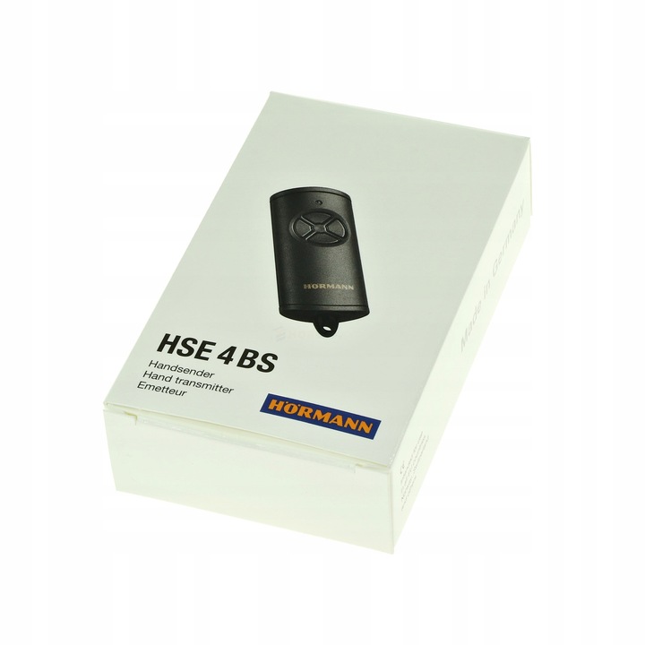 Pilot Hormann HSE 4 BS - BiSecur - Czarny matowy