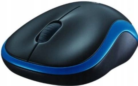 Mysz Bezprzewodowa Logitech M185 Niebieska - Idealna do biura