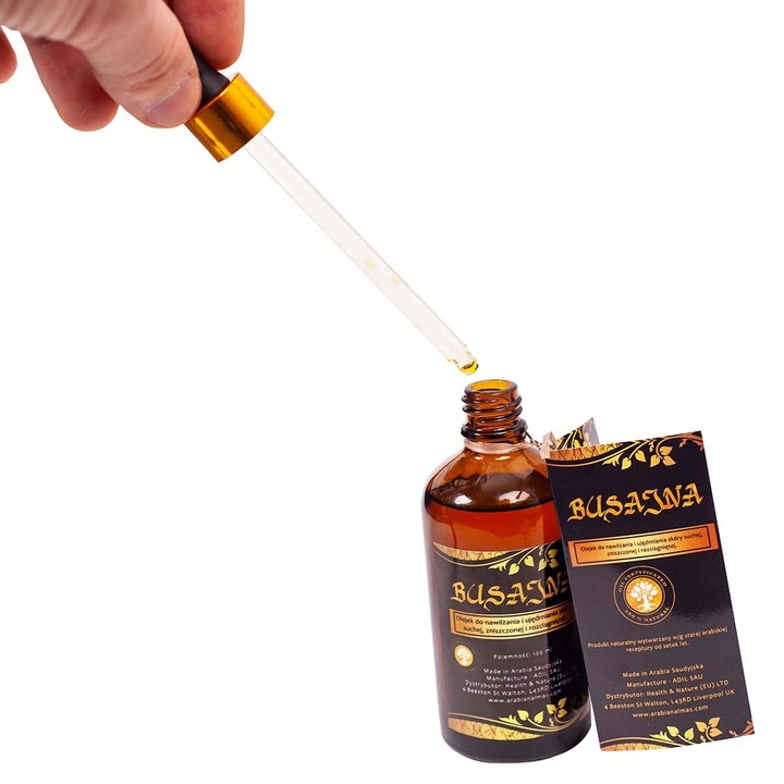 OLEJEK BUSAJNA - SKÓRA SUCHA ROZCIĄGNIĘTA 100ml + 2 PRÓBKI PERFUM