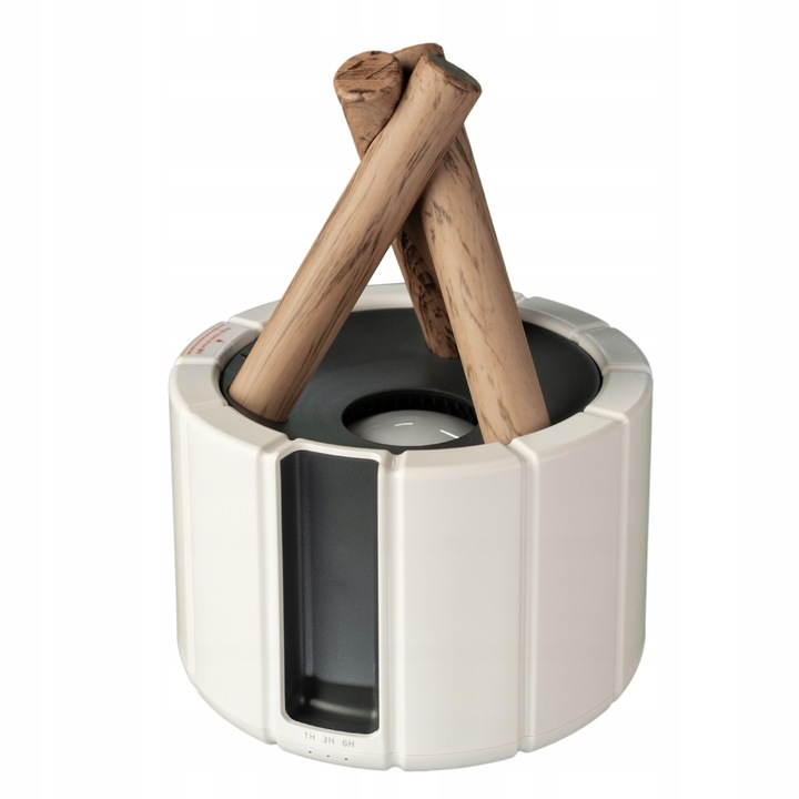 NAWILŻACZ POWIETRZA DYFUZOR LAMPKA NOCNA EFEKT PŁOMIENIA KOMINEK