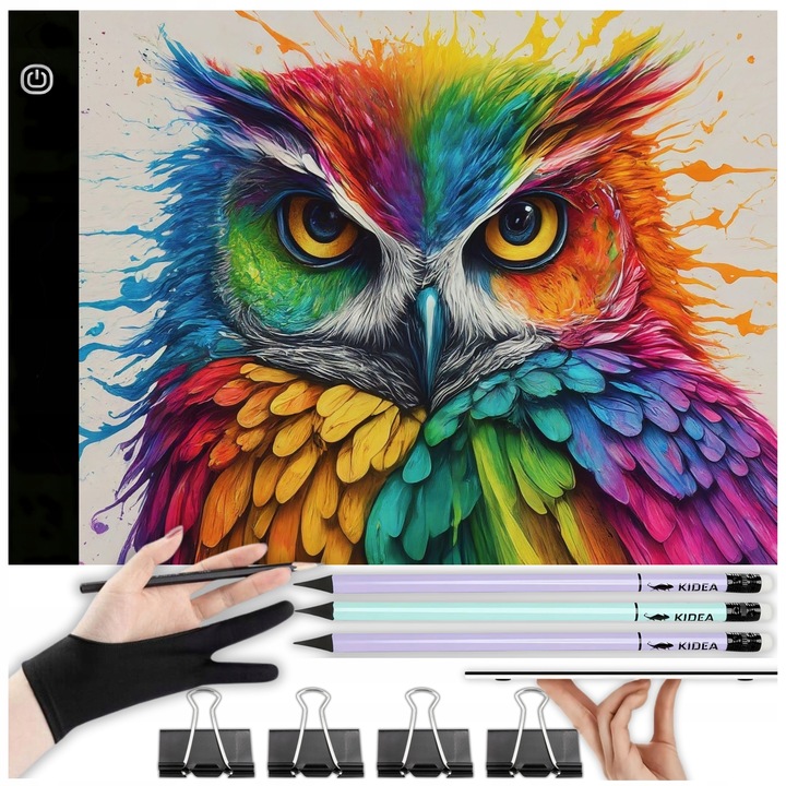 TABLET GRAFICZNY DESKA KREŚLARSKA DLA DZIECI XL RYSOWANIA MOCNY + GRATISY