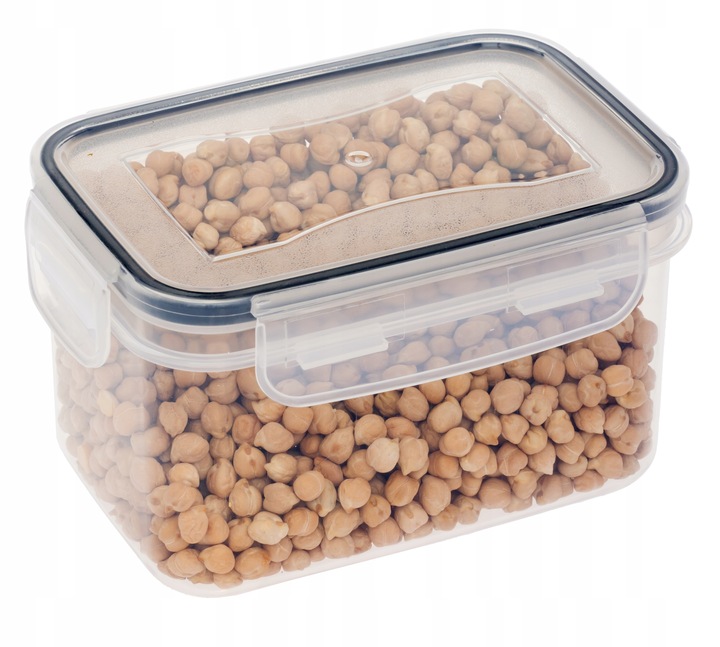 POJEMNIK SŁOIK PLASTIKOWY NA MAKARON KASZE PUDEŁKA NA ŻYWNOŚĆ 15 szt