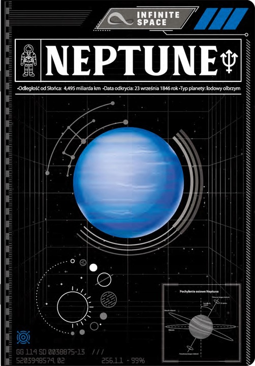 10X ZESZYT TOP 2000 A5 60 KARTEK, KRATKA +MARGINES, KOSMOS, PLANETY