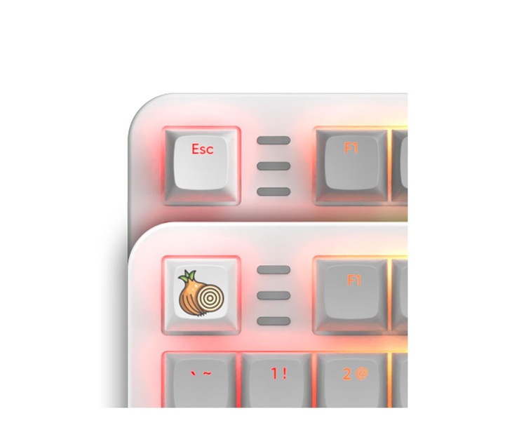 Klawiatura przewodowa Dark Project ALU87A ONIONITE Wired G3MS Amber RGB