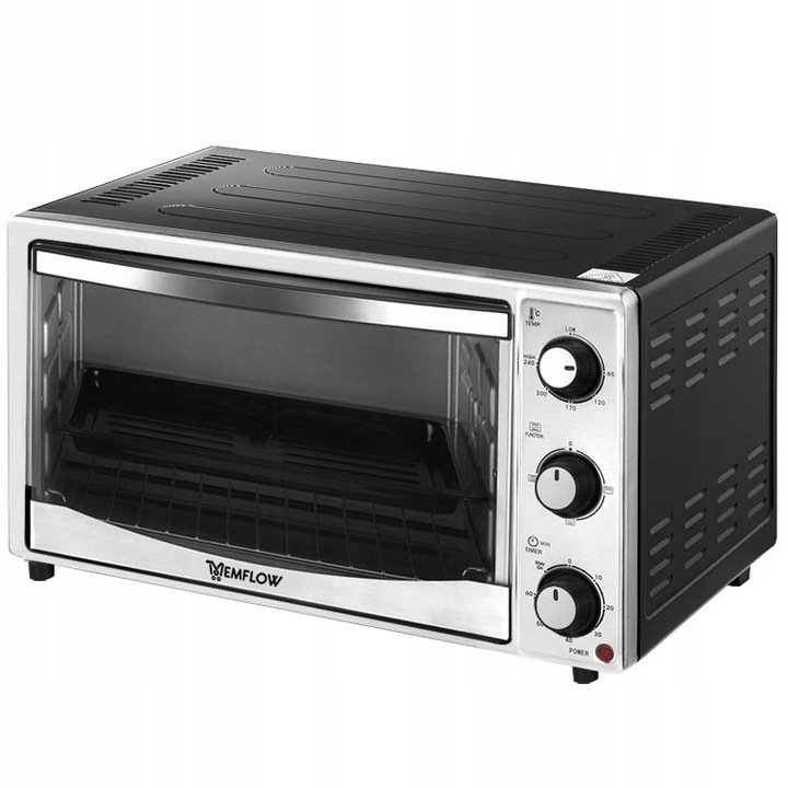 MINI PIEKARNIK PIECYK ELEKTRYCZNY Z TERMOOBIEGIEM DO PIECZENIA 25L