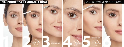 Zestaw do laminacji brwi Nanobrow Lamination kit