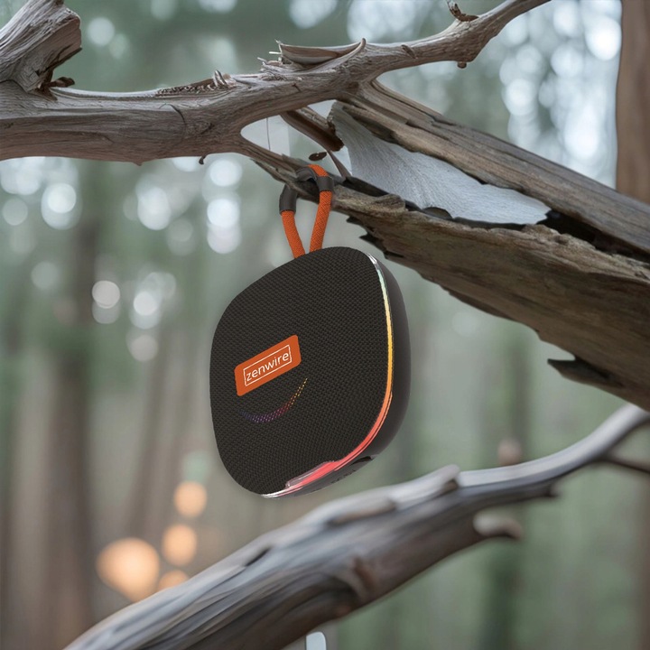 Głośnik Bluetooth Mały Przenośny Bezprzewodowy Boombox z Radiem FM MP3