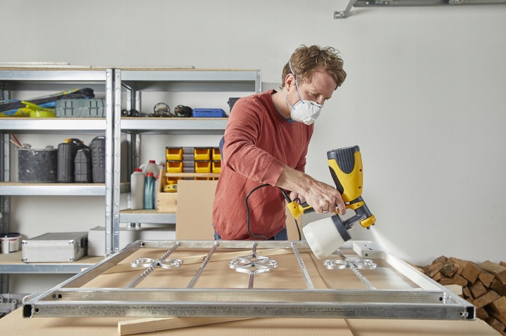 Pistolet Malarski Rozpylacz Farb Wagner W100 Agregat 280W