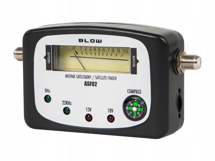 MIERNIK SYGNAŁU SAT BLOW TVF10 TELEWIZJI SIGNAL FINDER SATELITARNEGO