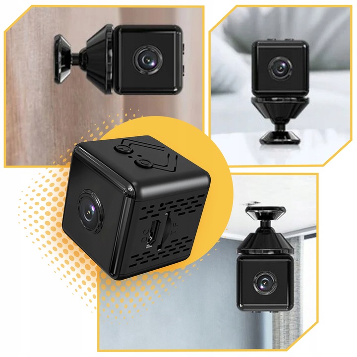 Mini kamera szpiegowska SMART detekcja ukryta kamerka Mała WIFI 4K