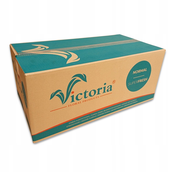 GĄBKA FLORYSTYCZNA mokra KOSTKA CEGŁA do kwiatów żywych VICTORIA