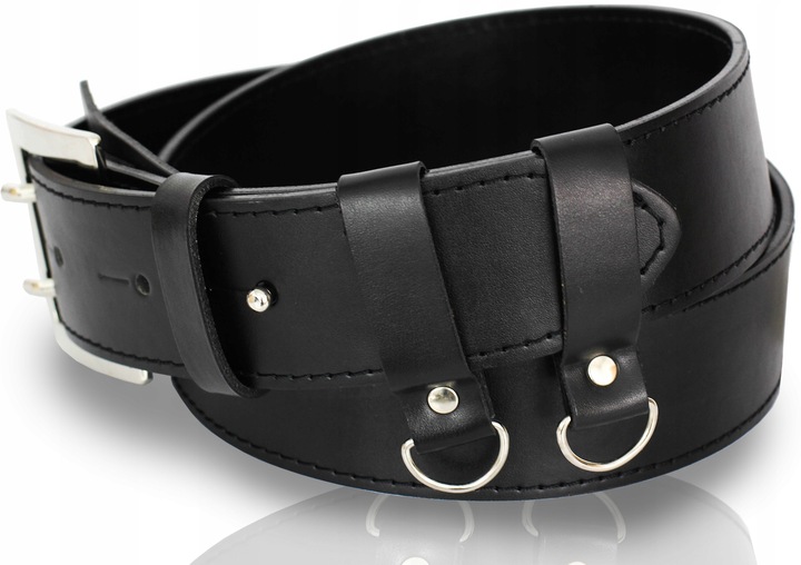 PAS oficerski skórzany pasek wojskowy SKÓRA r. 105