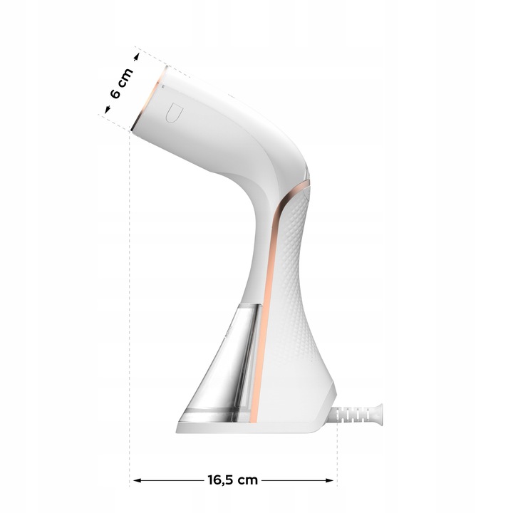 ŻELAZKO PAROWE PAROWNICA DO UBRAŃ STEAMER PAROWY ZESTAW Vertenz 1650W