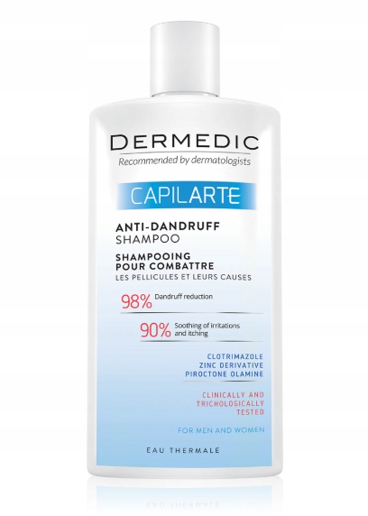 DERMEDIC CAPILARTE Szampon zwalczający łupież 300 ml