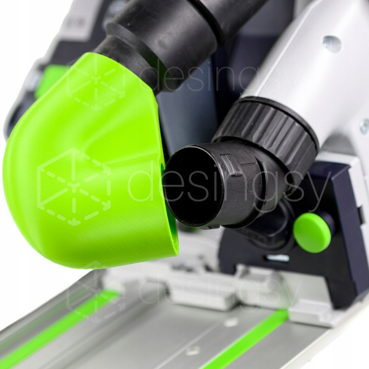 Kolanko kątowe zagłębiarki Festool TS 55 koniec haczenia węża WPUST