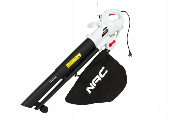 DMUCHAWA do liści ODKURZACZ Elektryczny 3w1 NAC 3200W 250 km/h Rozdrabniacz