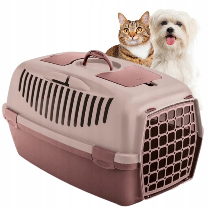 TRANSPORTER DUŻY kojec klatka domek box GULLIVER 2 dla KOTA KRÓLIKA PSA