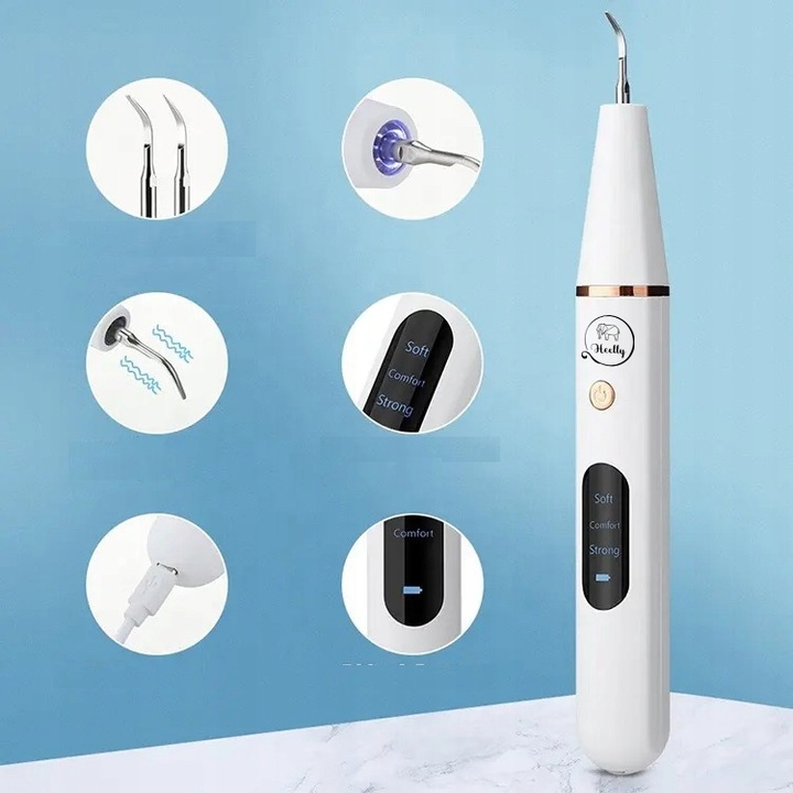 SKALER ULTRADŹWIĘKOWY DO ZĘBÓW DENTYSTYCZNY SMART USUWANIE KAMIENIA
