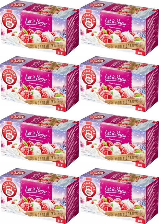 TEEKANNE HERBATA OWOCOWA LET IT SNOW 160T