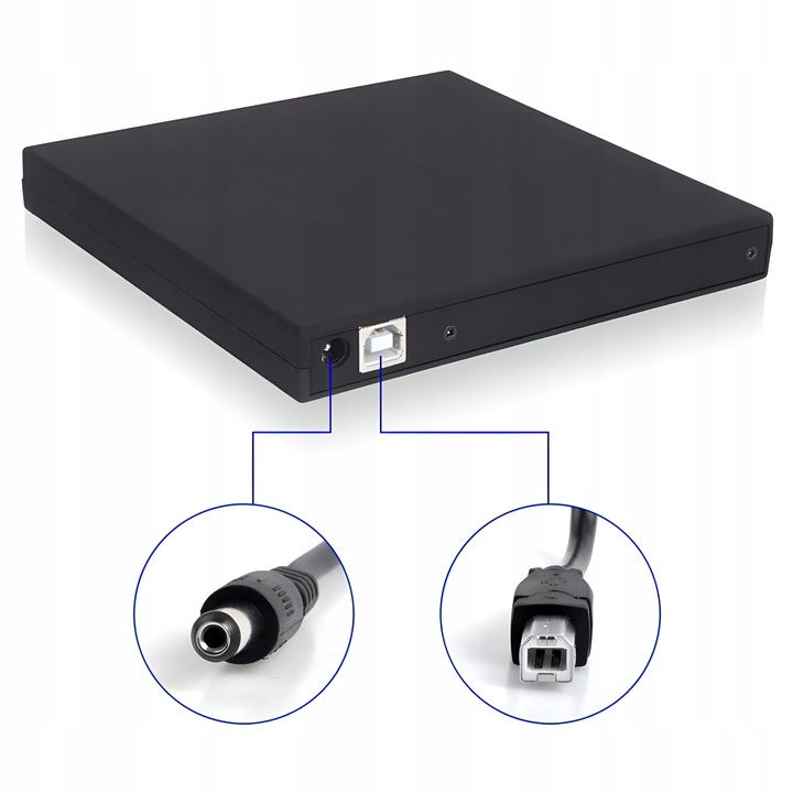 NAPĘD CD-R/DVD-ROM/RW ZEWNĘTRZNY USB NAGRYWARKA