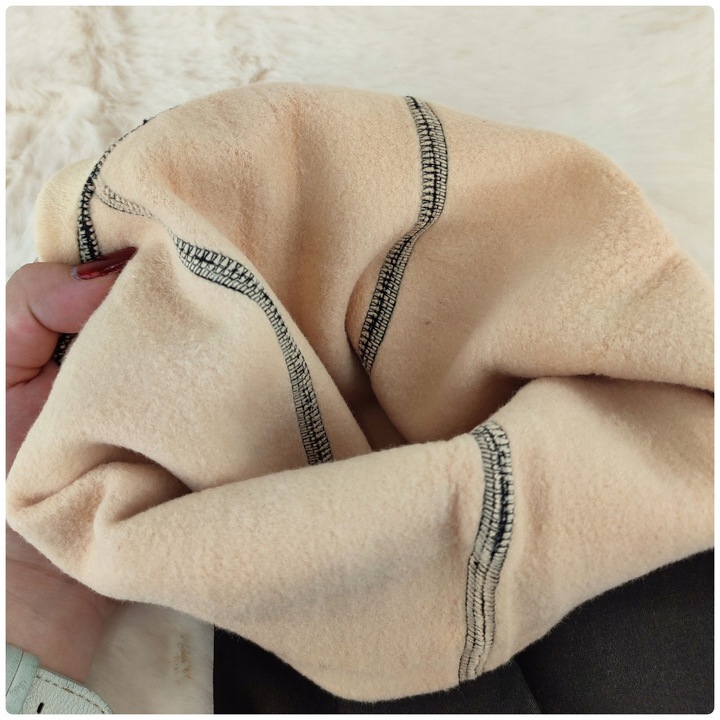 Ciepłe Rajstopy Grube Damskie Ocieplane Matowe Gładkie Zimowe Rajtuzy L/XL