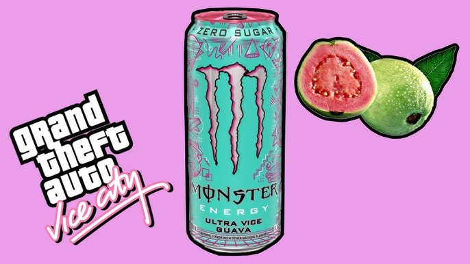 Napój Monster Monster Ultra Vice Guava 473ml-Limitowany PRODUKCJA USA! HIT!