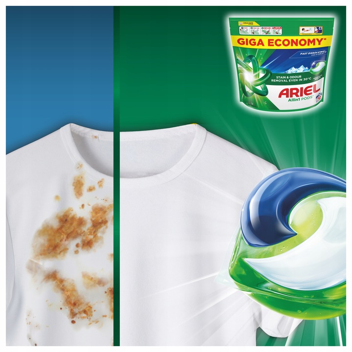 Ariel All-in 1 PODS Mountain Spring Kapsułki do prania 2x70sztuk