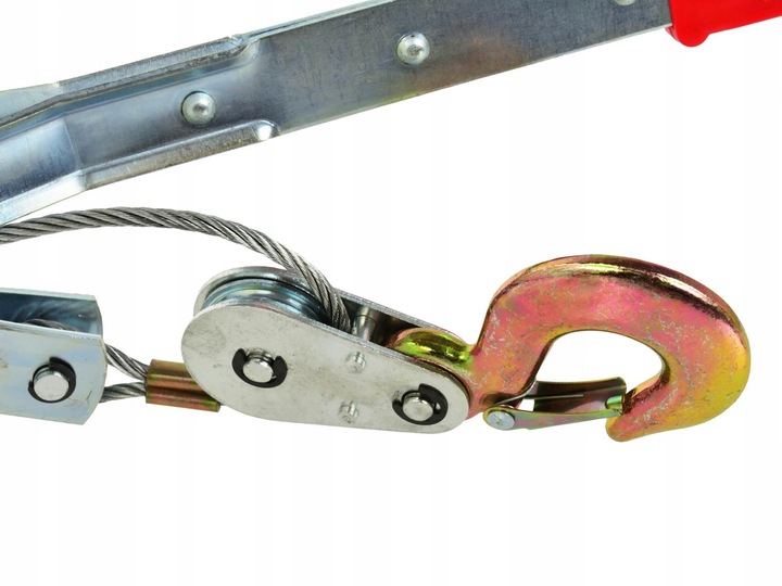 WYCIĄGARKA WCIĄGARKA LINOWA RĘCZNA 2T 2,5M GEKO