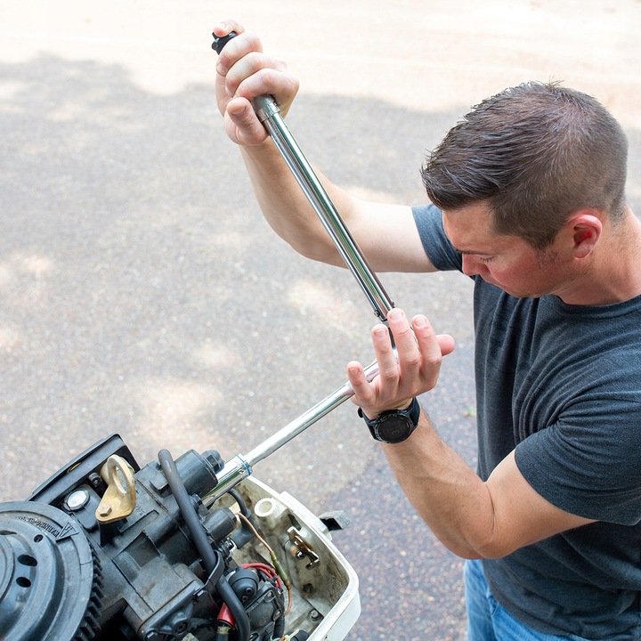 Klucz Dynamometryczny z Blokadą Blokada 1/2 " 42-210nm Dwukierunkowy z