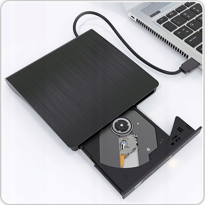 NAPĘD CD-R/DVD-ROM/RW ZEWNĘTRZNY USB 3.0 NAGRYWARKA PRZENOŚNY ODTWARZACZ