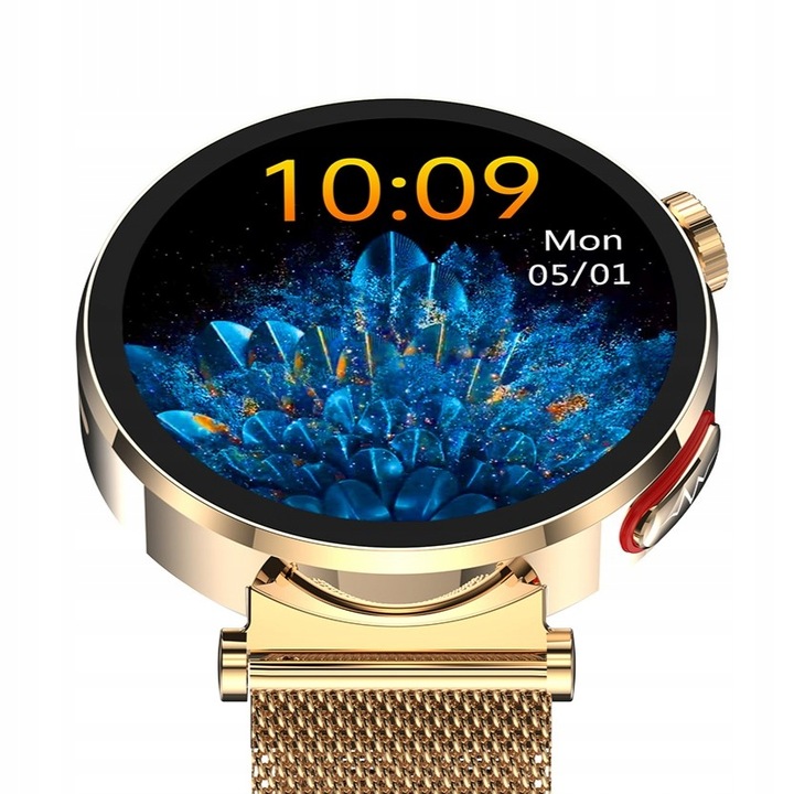 SMARTWATCH DAMSKI ZEGAREK Z POMIAREM CUKRU EKG GLUKOZA CIŚNIENIE ROZMOWY PL