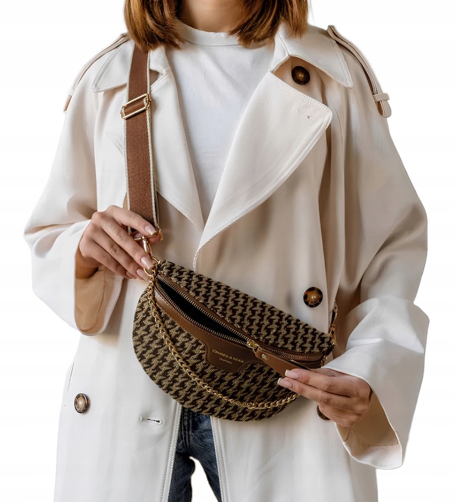 NERKA SASZETKA TOREBKA DAMSKA MIEJSKA POJEMNA 3W1