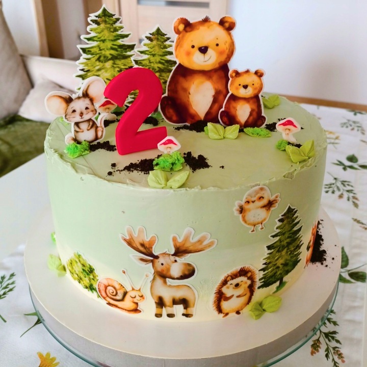 WYDRUK CUKROWY MASA CUKROWA Z TWOIM ZDJĘCIEM GRAFIKĄ A4 NA TORT + TEKST