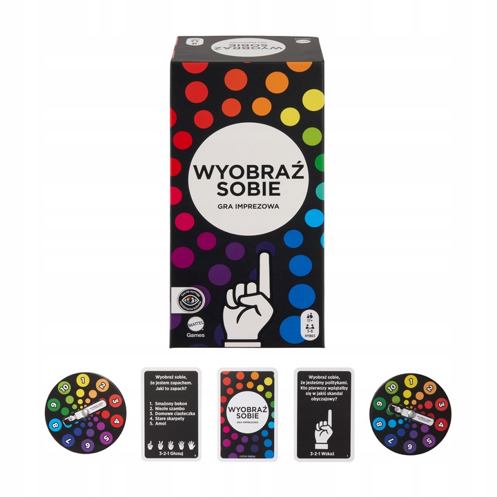 Towarzyska gra imprezowa dla dorosłych - Wyobraź sobie +17 HYB63