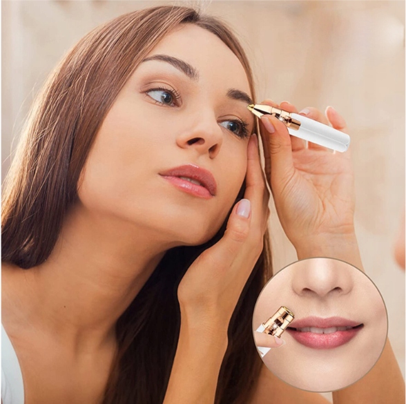 DEPILATOR DO BRWI TRYMER DO TWARZY DAMSKA GOLARKA