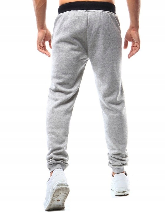 MĘSKIE SPODNIE DRESOWE JOGGERY ux2214 - XL