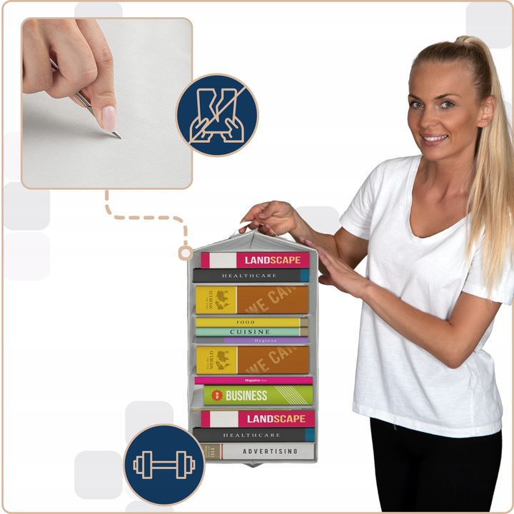 2x organizer XXL pudełko pojemnik na ubrania jeansy do szuflady