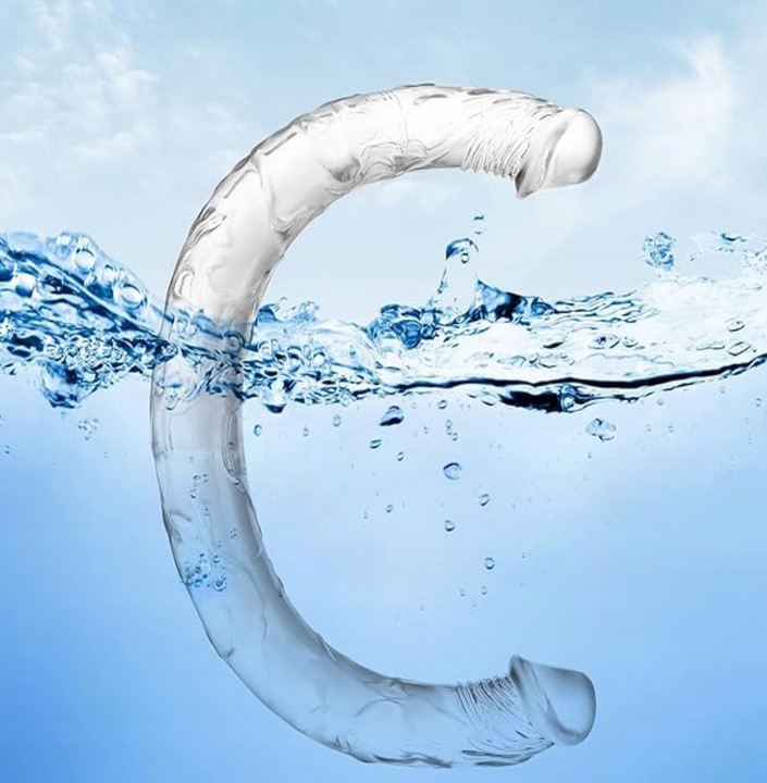 Dildo Podwójne Penis Sex BDSM Dildo Analne Gadżety Erotyczne Dla Par 32 CM