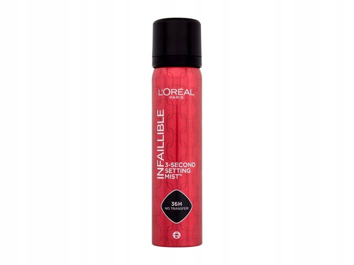 Loreal Infaillible 3 Second Setting Mist Mgiełka utrwalająca makijaż 75ml