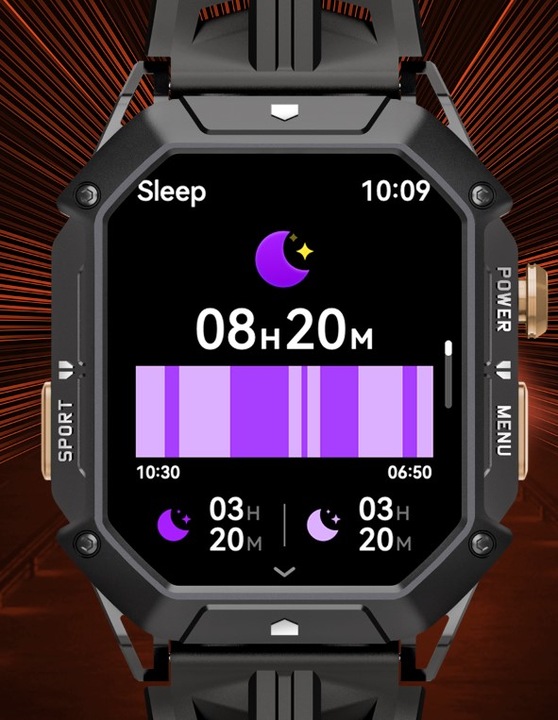 CUBOT X1 AMOLED SMARTWATCH ZEGAREK BAROMETR PULS ROZMOWY TEL 100 DNI